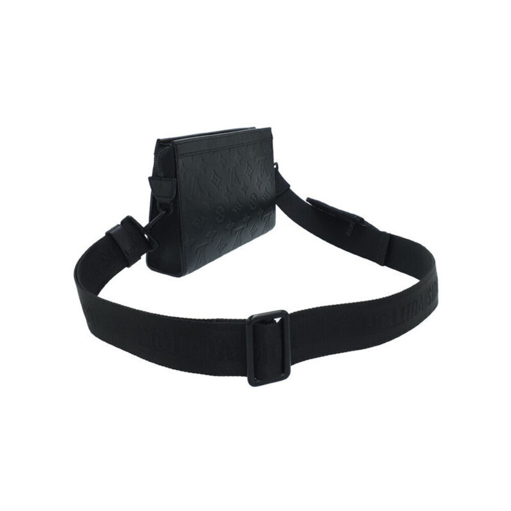 Louis Vuitton Monogram Shadow Black Gaston Wearable Wallet Shoulder Bag - Picture 2 of 8